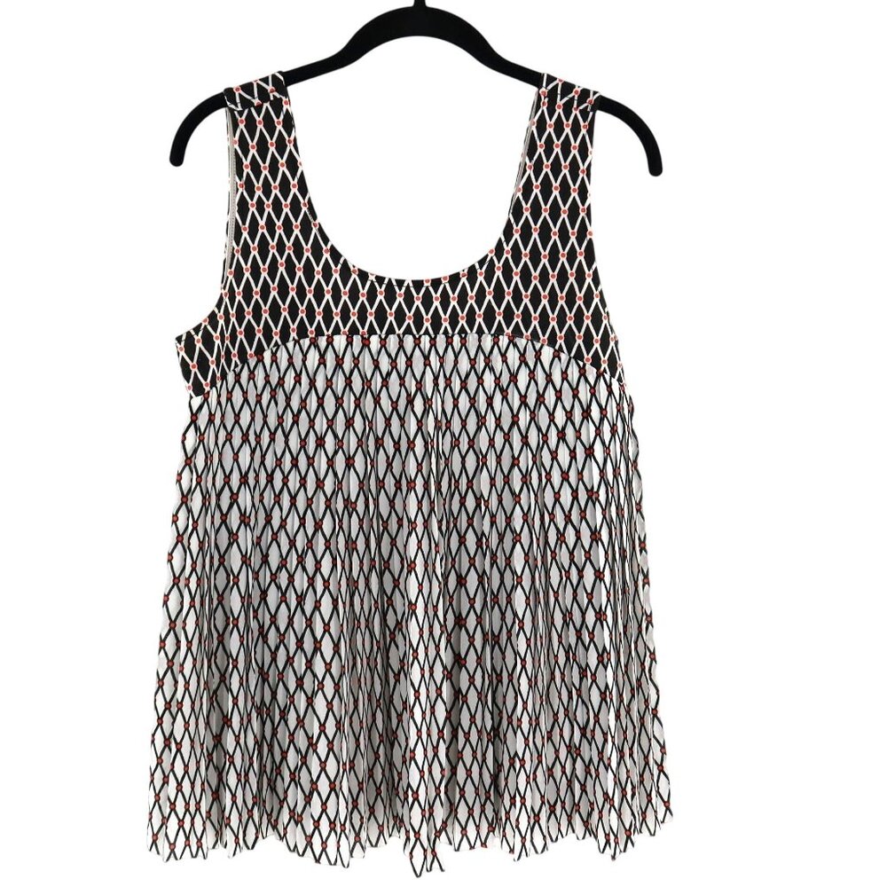 Deletta Babydoll Tank Top Women S Black Relaxed Boho Hippie Resort Vacation Twee